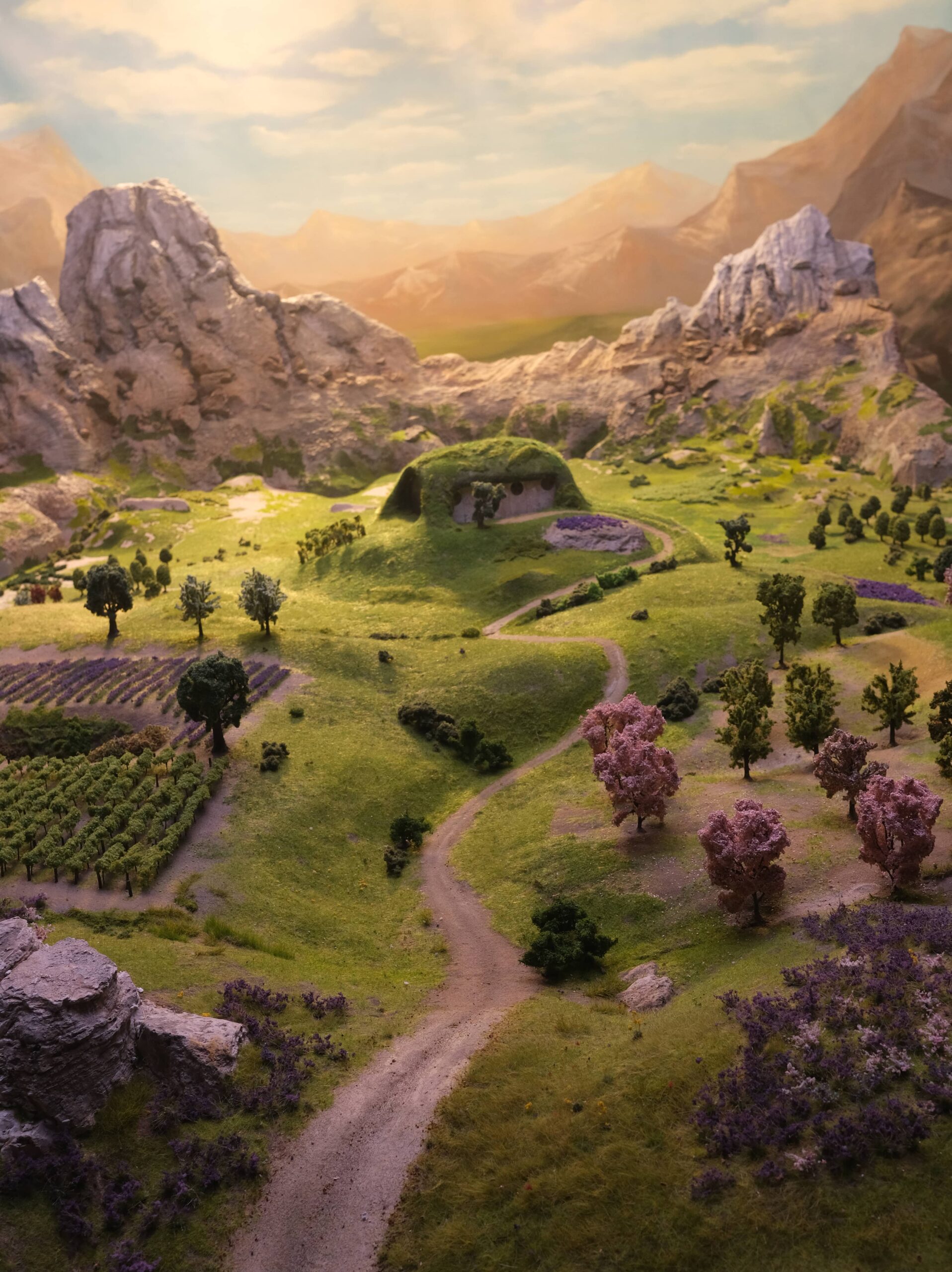 ANNIE'S / GREEN VALLEY LANDSCAPE MINIATURE